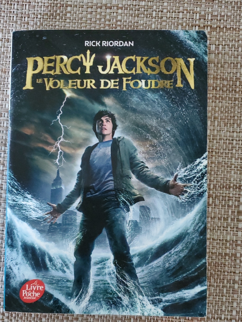 Percy Jackson: Le Voleur de Foudre – Book (Blue, Green)